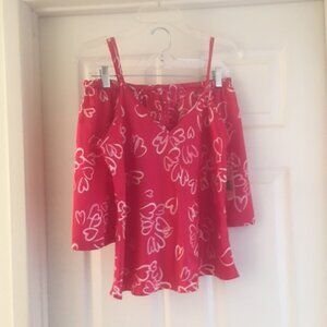 Celebrate Love in New Heart PJ's Camisole and Shorts